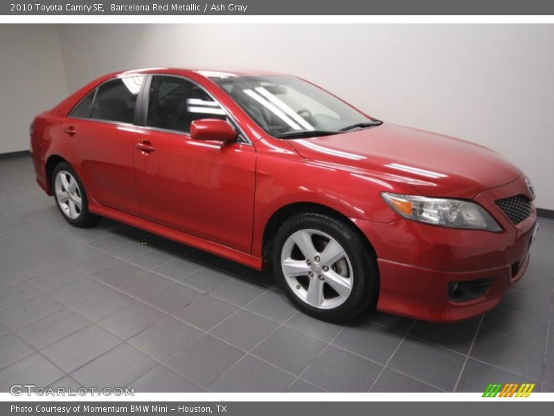 Barcelona Red Metallic / Ash Gray 2010 Toyota Camry SE