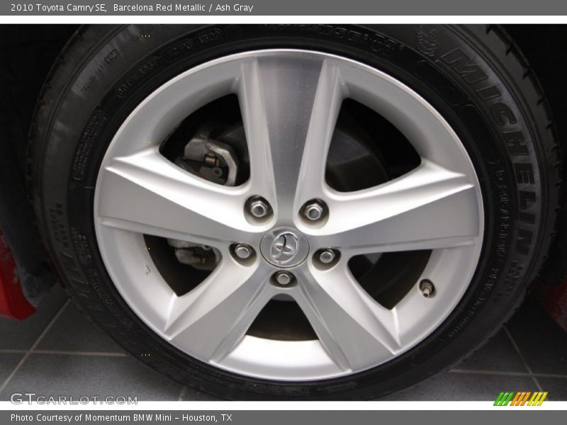 Barcelona Red Metallic / Ash Gray 2010 Toyota Camry SE