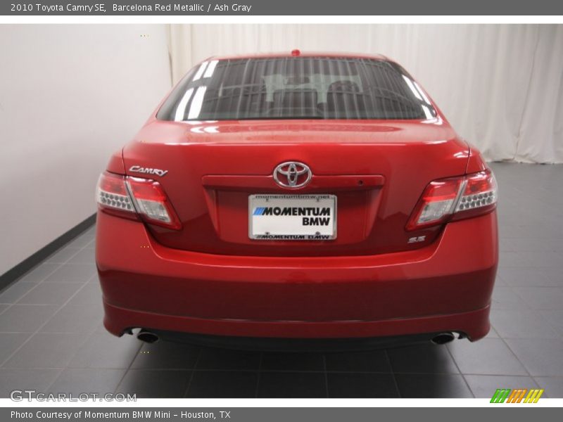 Barcelona Red Metallic / Ash Gray 2010 Toyota Camry SE
