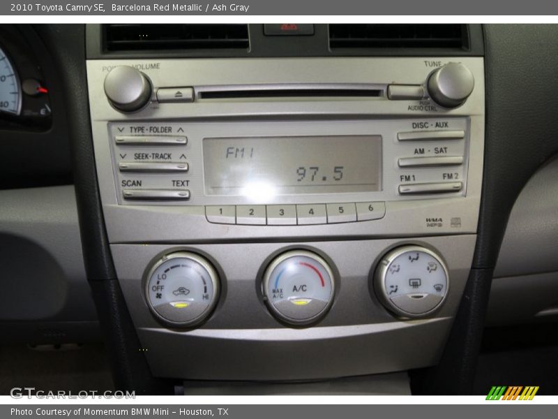 Barcelona Red Metallic / Ash Gray 2010 Toyota Camry SE