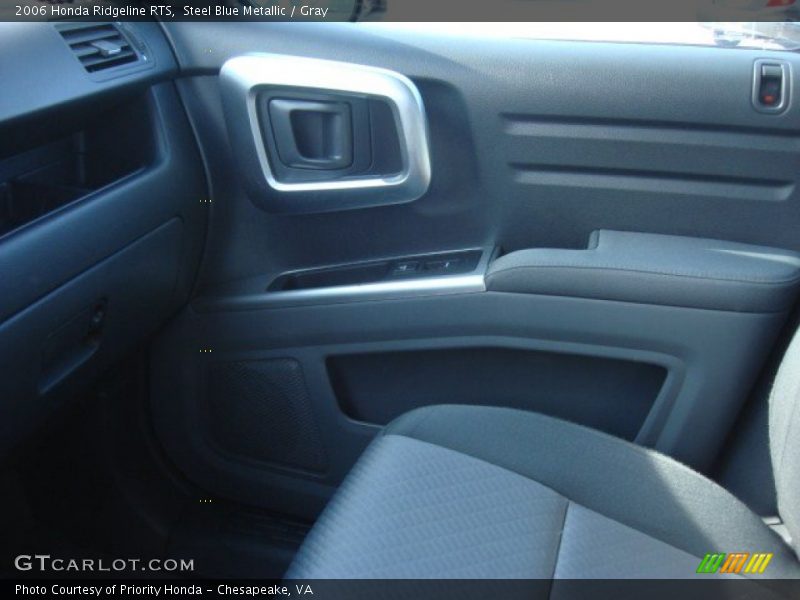 Steel Blue Metallic / Gray 2006 Honda Ridgeline RTS