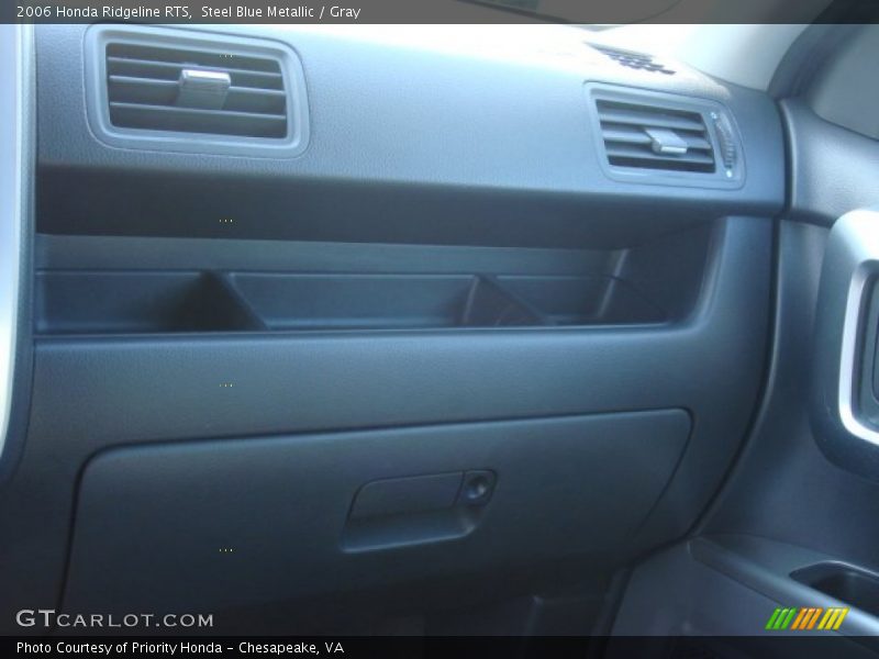 Steel Blue Metallic / Gray 2006 Honda Ridgeline RTS