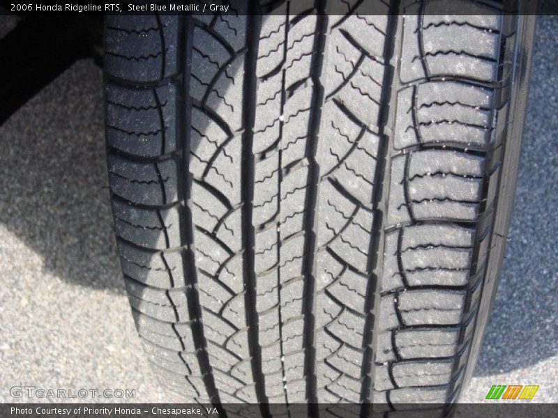 Steel Blue Metallic / Gray 2006 Honda Ridgeline RTS