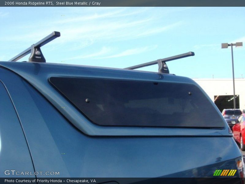 Steel Blue Metallic / Gray 2006 Honda Ridgeline RTS