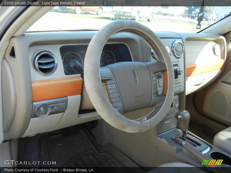 Light Sage Metallic / Sand 2006 Lincoln Zephyr