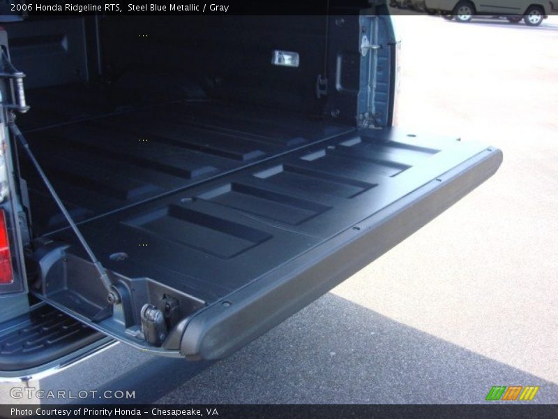 Steel Blue Metallic / Gray 2006 Honda Ridgeline RTS