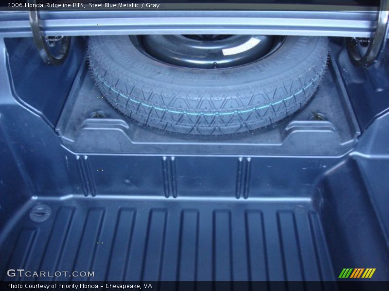 Steel Blue Metallic / Gray 2006 Honda Ridgeline RTS