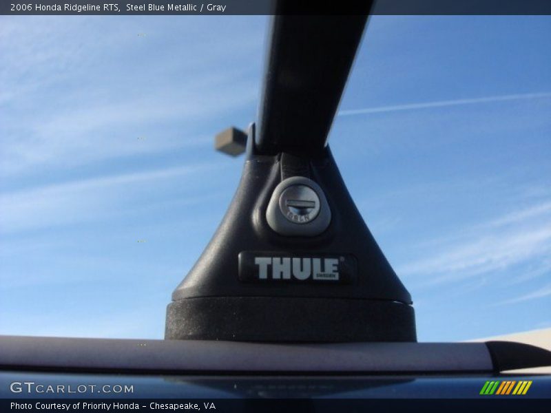 Steel Blue Metallic / Gray 2006 Honda Ridgeline RTS