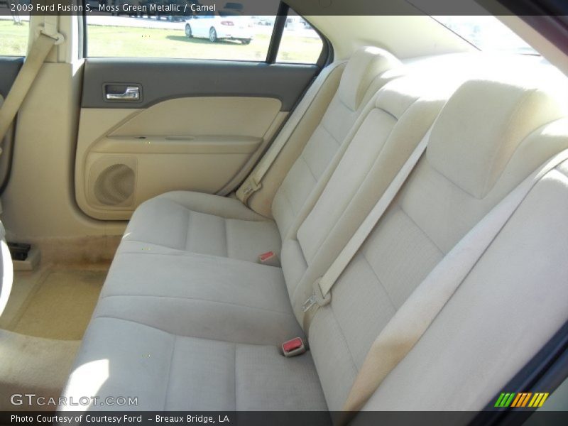 Moss Green Metallic / Camel 2009 Ford Fusion S