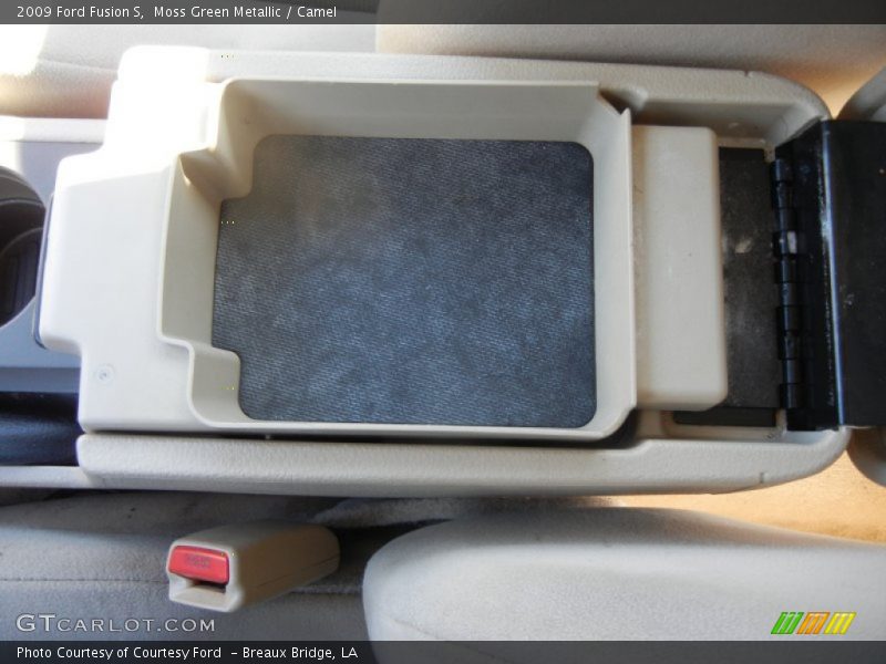 Moss Green Metallic / Camel 2009 Ford Fusion S