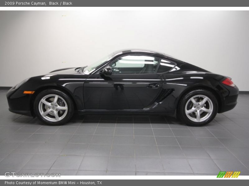 Black / Black 2009 Porsche Cayman