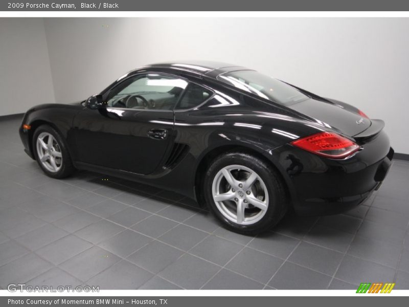 Black / Black 2009 Porsche Cayman