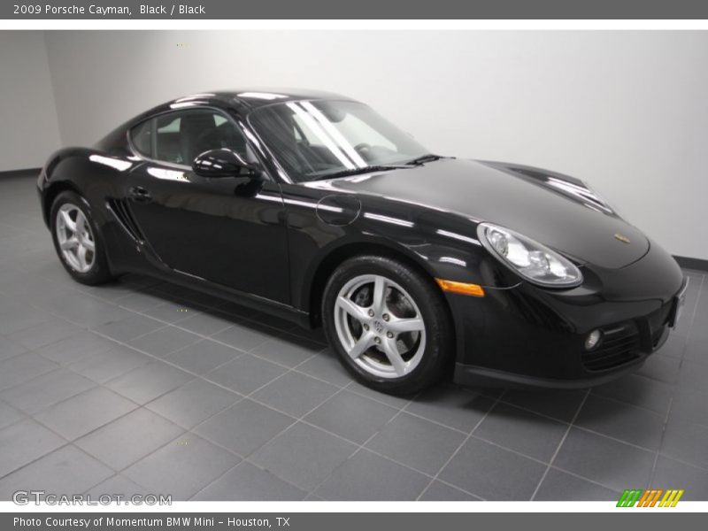 Black / Black 2009 Porsche Cayman