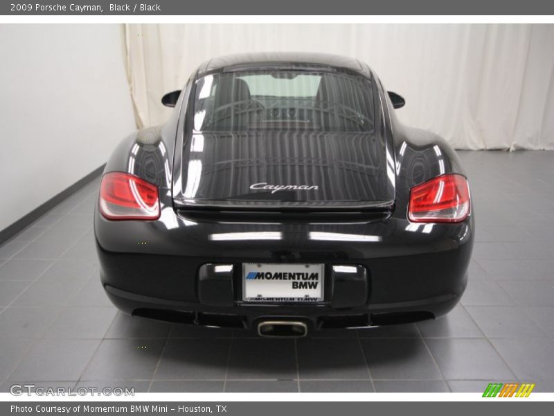 Black / Black 2009 Porsche Cayman