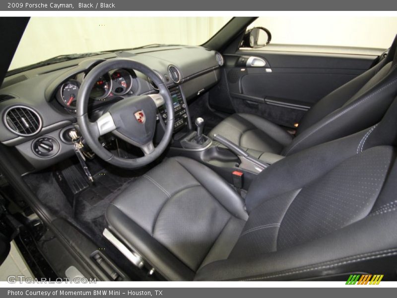 Black / Black 2009 Porsche Cayman