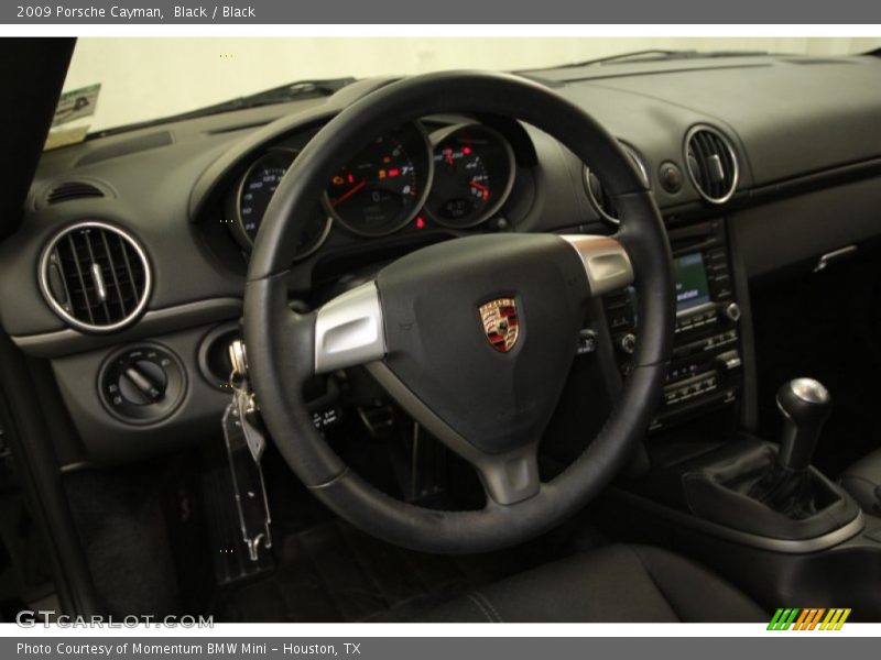 Black / Black 2009 Porsche Cayman