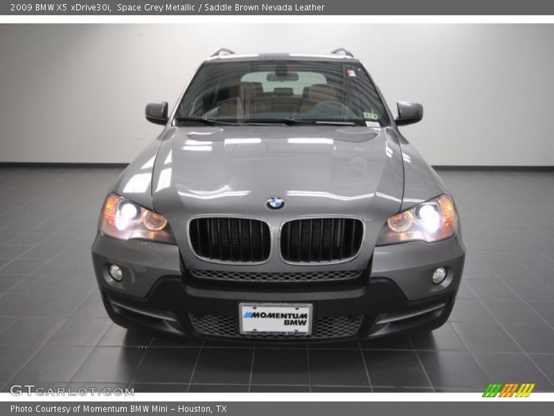 Space Grey Metallic / Saddle Brown Nevada Leather 2009 BMW X5 xDrive30i
