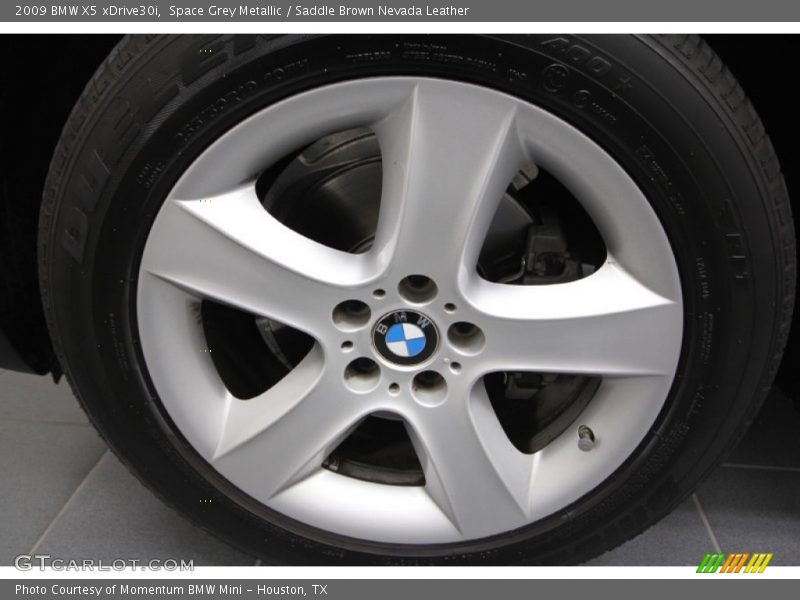 Space Grey Metallic / Saddle Brown Nevada Leather 2009 BMW X5 xDrive30i