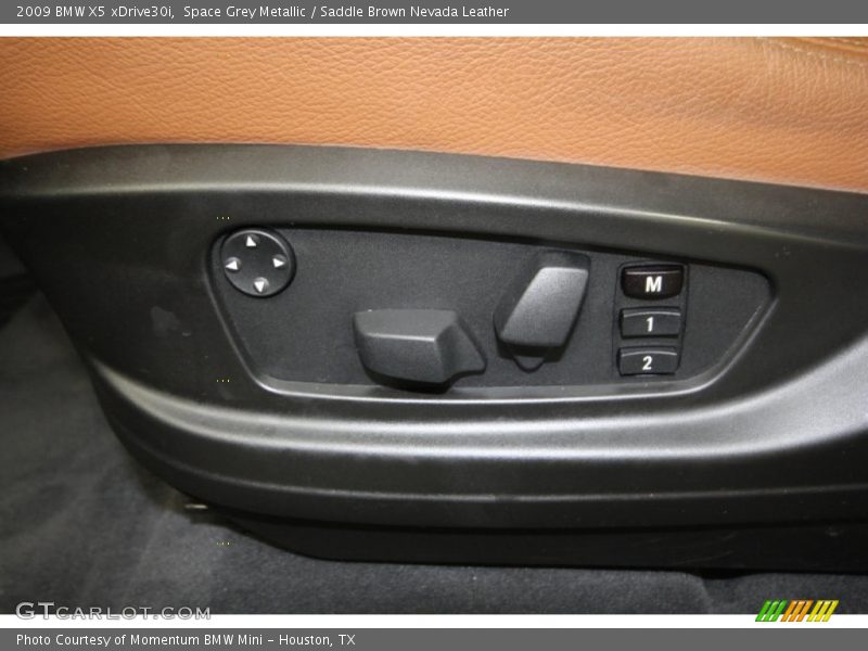 Space Grey Metallic / Saddle Brown Nevada Leather 2009 BMW X5 xDrive30i