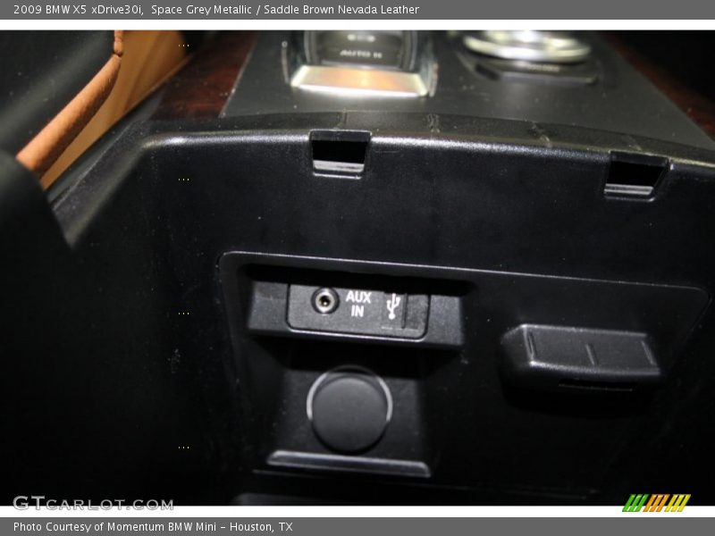 Space Grey Metallic / Saddle Brown Nevada Leather 2009 BMW X5 xDrive30i