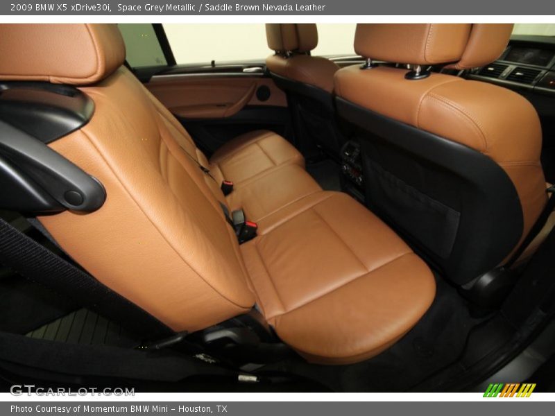 Space Grey Metallic / Saddle Brown Nevada Leather 2009 BMW X5 xDrive30i