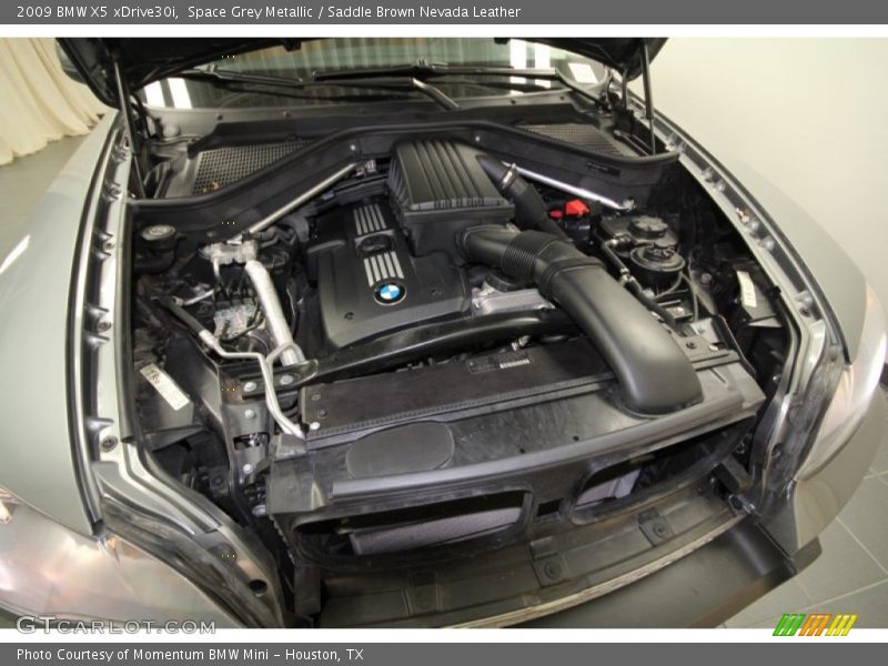 Space Grey Metallic / Saddle Brown Nevada Leather 2009 BMW X5 xDrive30i