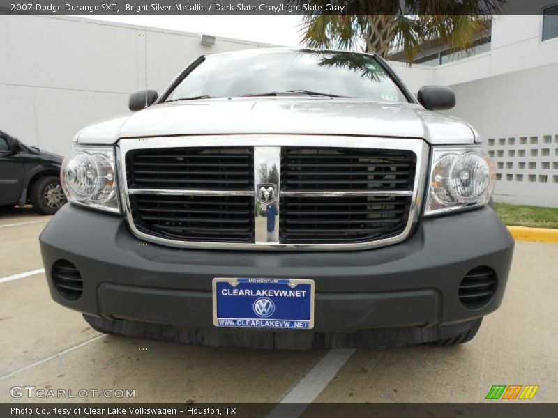 Bright Silver Metallic / Dark Slate Gray/Light Slate Gray 2007 Dodge Durango SXT