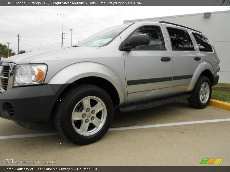 Bright Silver Metallic / Dark Slate Gray/Light Slate Gray 2007 Dodge Durango SXT