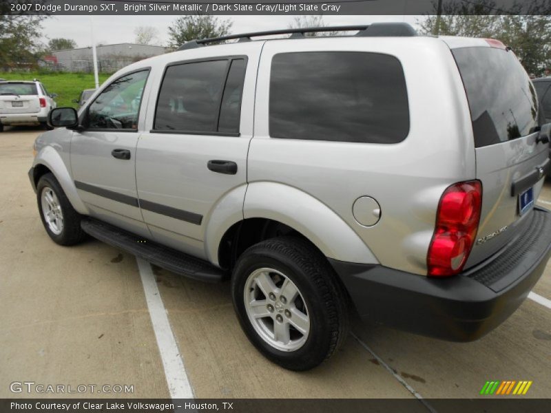 Bright Silver Metallic / Dark Slate Gray/Light Slate Gray 2007 Dodge Durango SXT