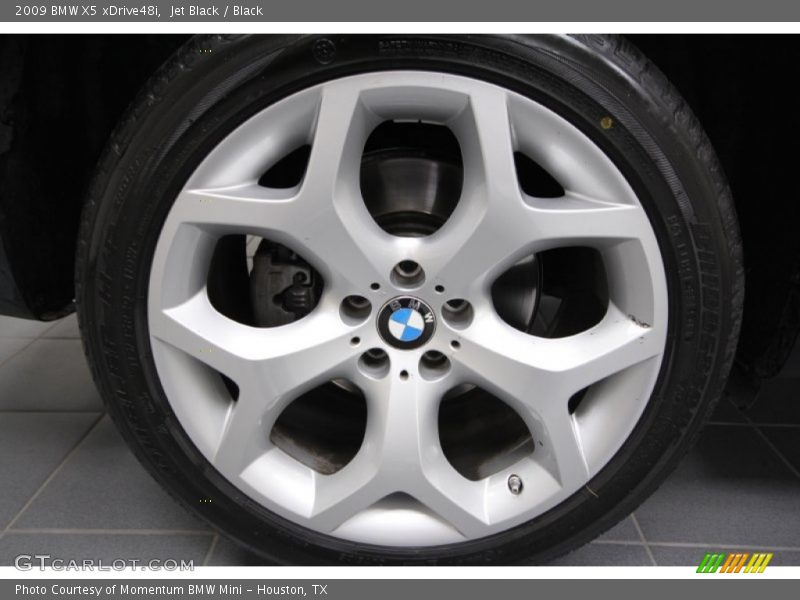 Jet Black / Black 2009 BMW X5 xDrive48i