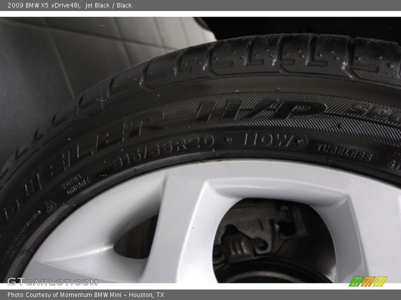 Jet Black / Black 2009 BMW X5 xDrive48i