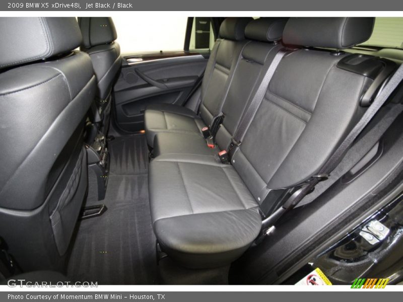 Jet Black / Black 2009 BMW X5 xDrive48i