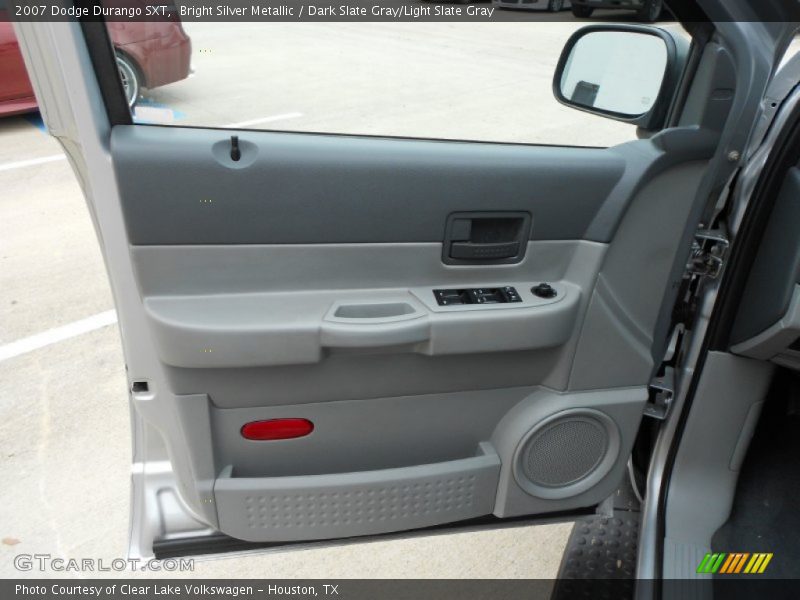 Bright Silver Metallic / Dark Slate Gray/Light Slate Gray 2007 Dodge Durango SXT
