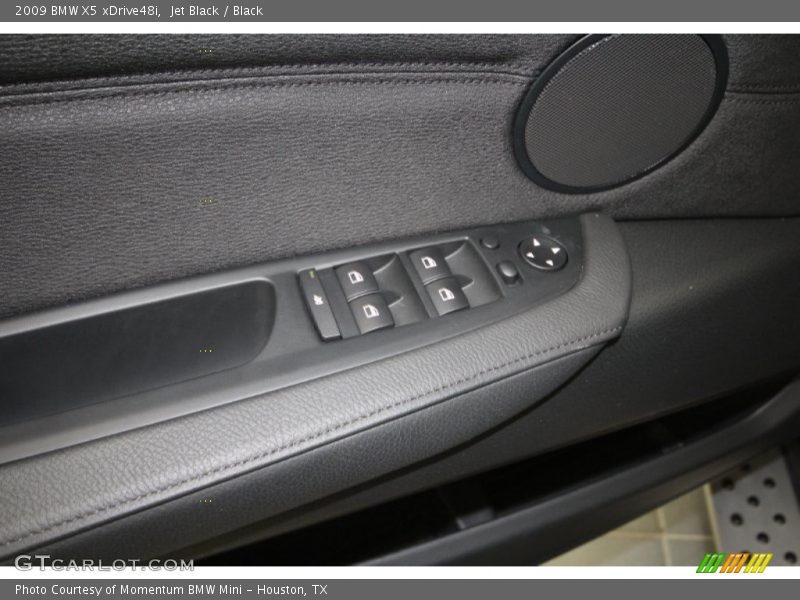 Jet Black / Black 2009 BMW X5 xDrive48i