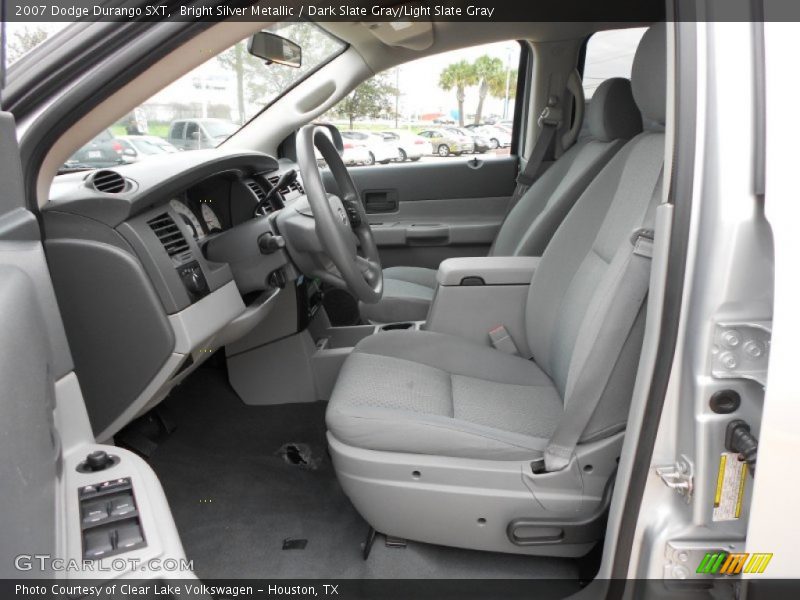  2007 Durango SXT Dark Slate Gray/Light Slate Gray Interior