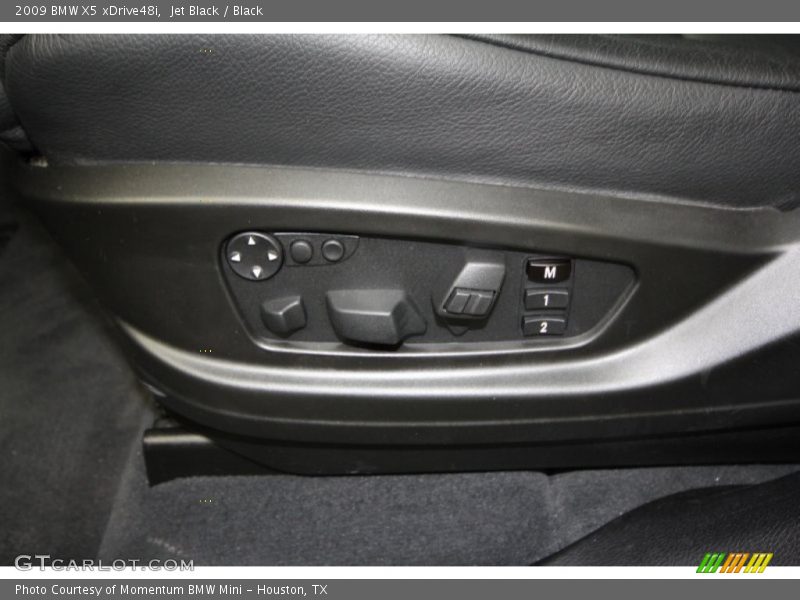 Jet Black / Black 2009 BMW X5 xDrive48i