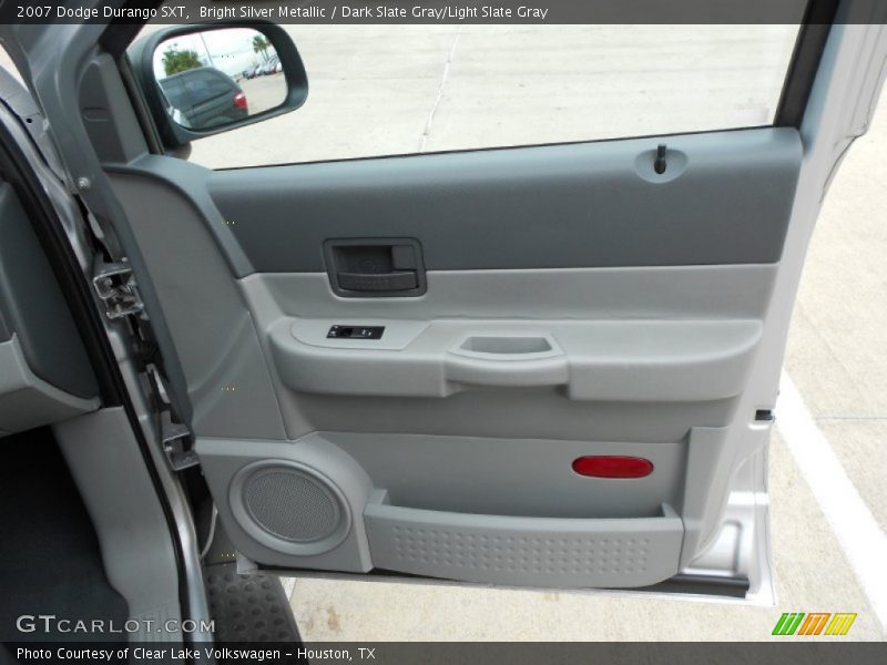 Bright Silver Metallic / Dark Slate Gray/Light Slate Gray 2007 Dodge Durango SXT