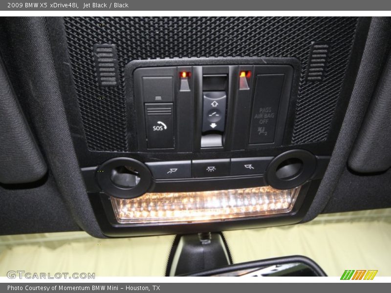 Jet Black / Black 2009 BMW X5 xDrive48i