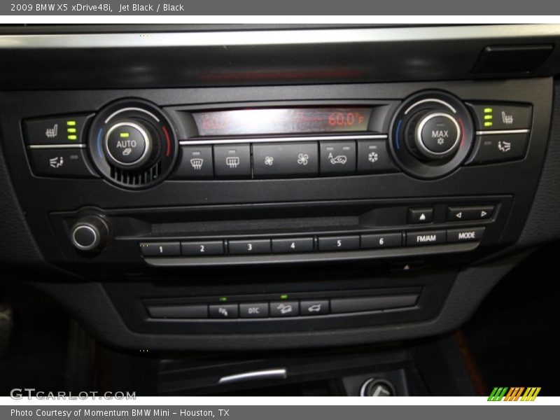 Jet Black / Black 2009 BMW X5 xDrive48i