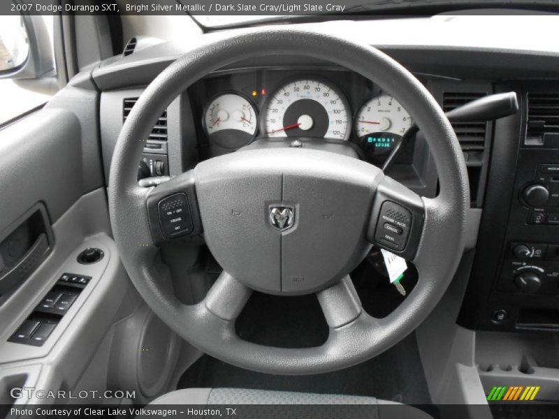 Bright Silver Metallic / Dark Slate Gray/Light Slate Gray 2007 Dodge Durango SXT