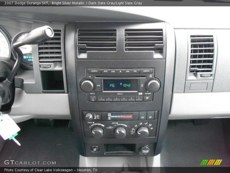 Bright Silver Metallic / Dark Slate Gray/Light Slate Gray 2007 Dodge Durango SXT