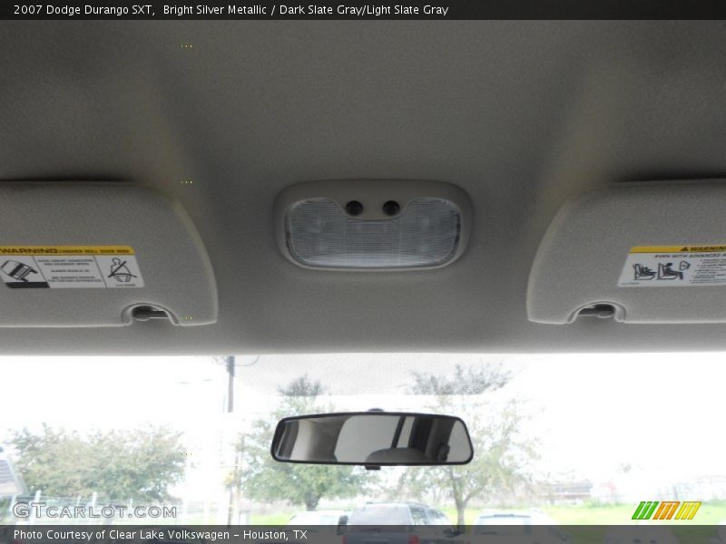 Bright Silver Metallic / Dark Slate Gray/Light Slate Gray 2007 Dodge Durango SXT