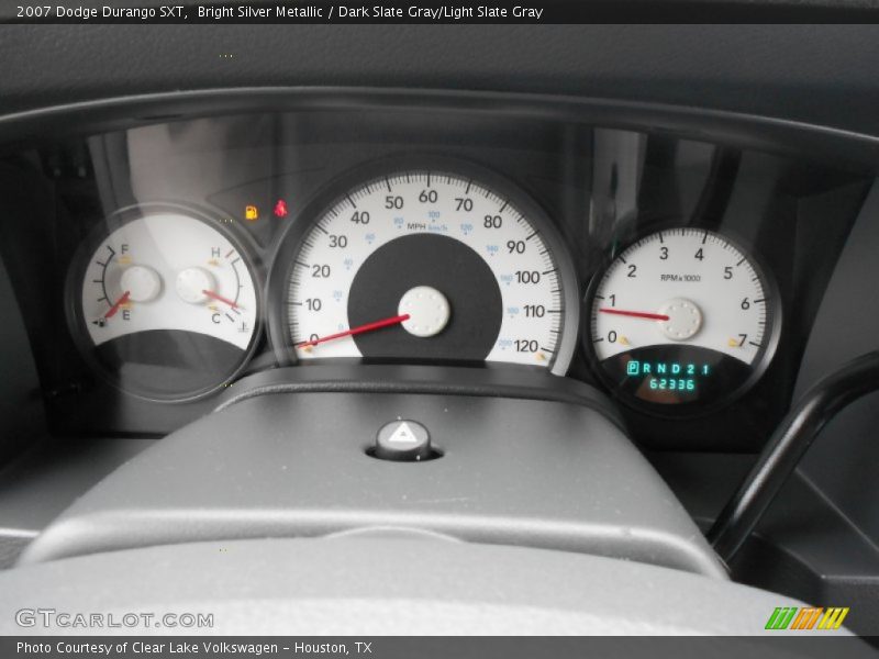 Bright Silver Metallic / Dark Slate Gray/Light Slate Gray 2007 Dodge Durango SXT