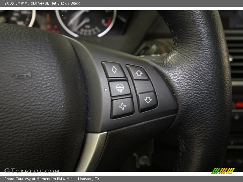 Jet Black / Black 2009 BMW X5 xDrive48i