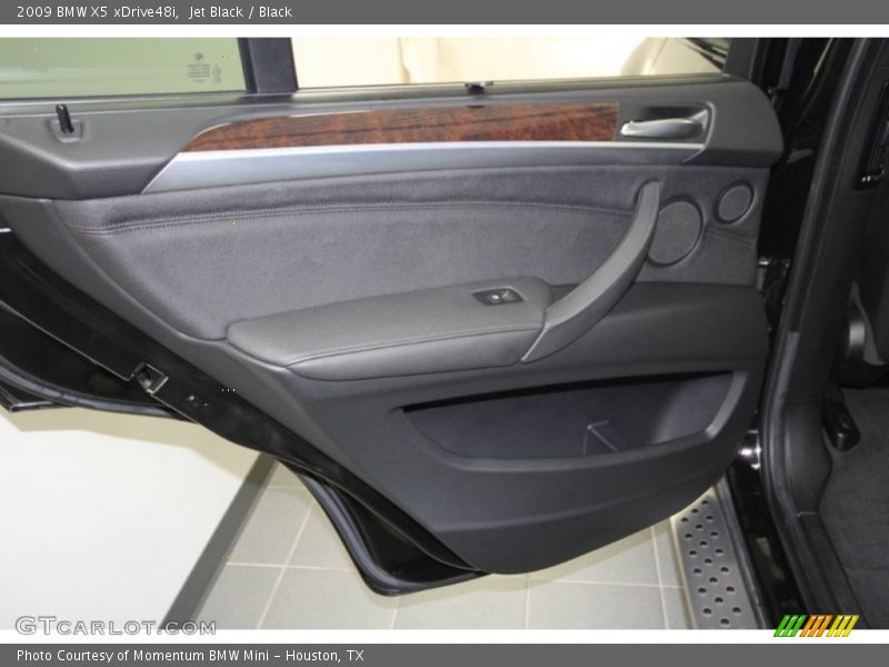 Jet Black / Black 2009 BMW X5 xDrive48i