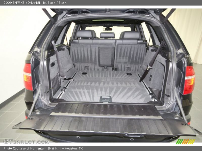Jet Black / Black 2009 BMW X5 xDrive48i