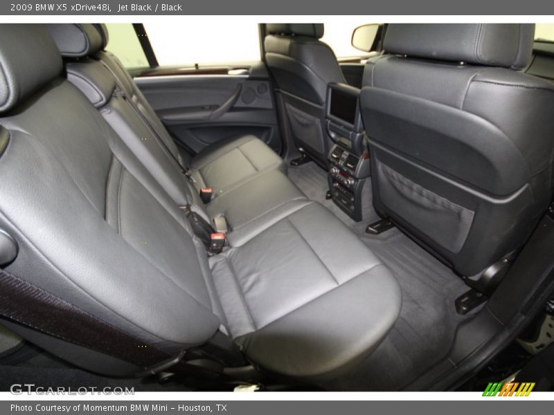 Jet Black / Black 2009 BMW X5 xDrive48i