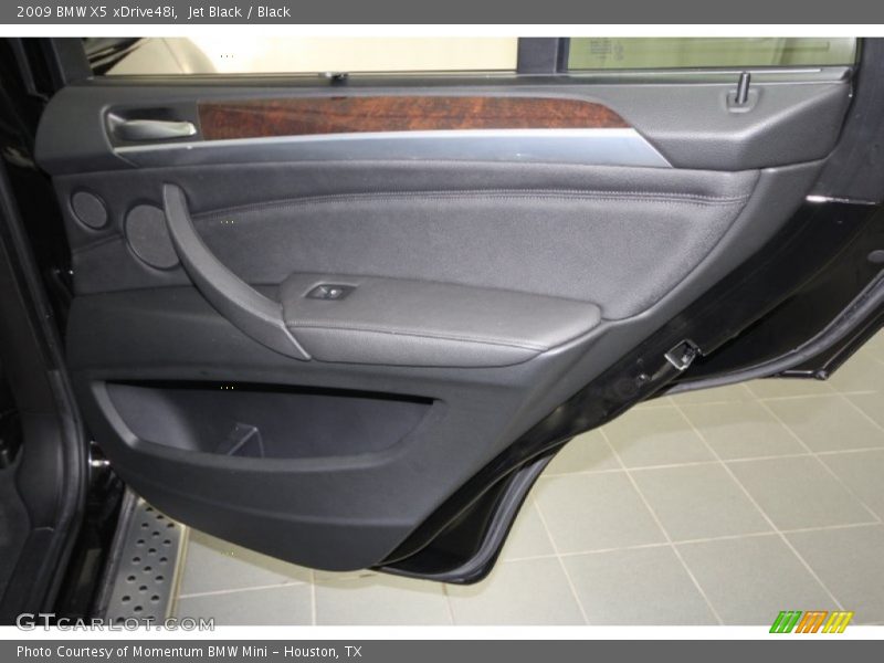 Jet Black / Black 2009 BMW X5 xDrive48i