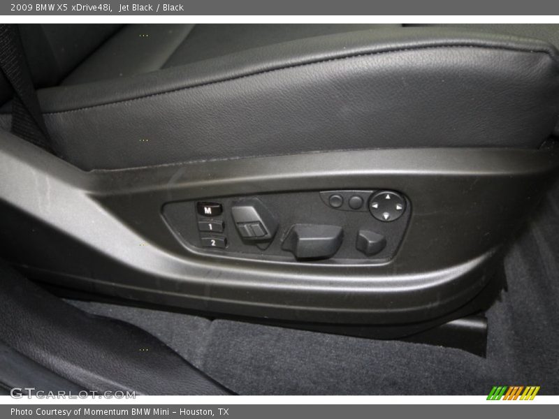 Jet Black / Black 2009 BMW X5 xDrive48i