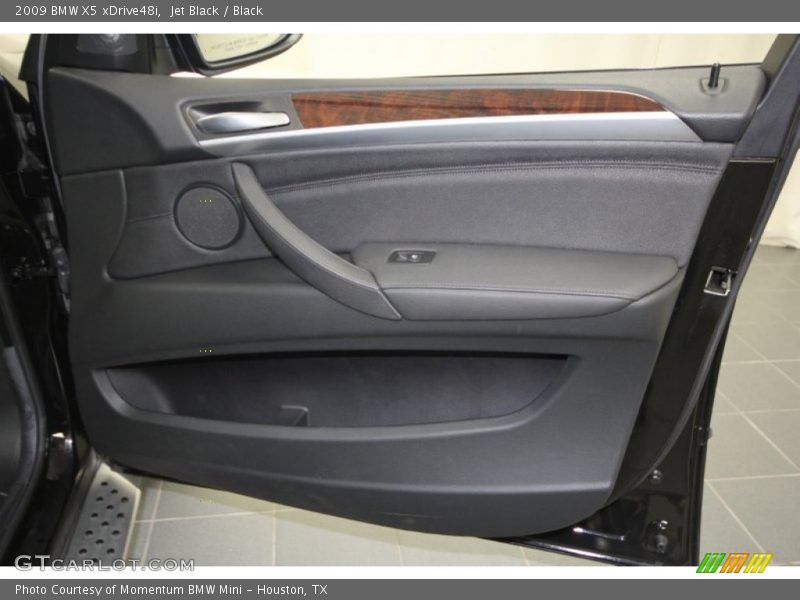 Jet Black / Black 2009 BMW X5 xDrive48i